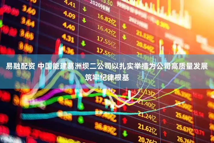 易融配资 中国能建葛洲坝二公司以扎实举措为公司高质量发展筑牢纪律根基
